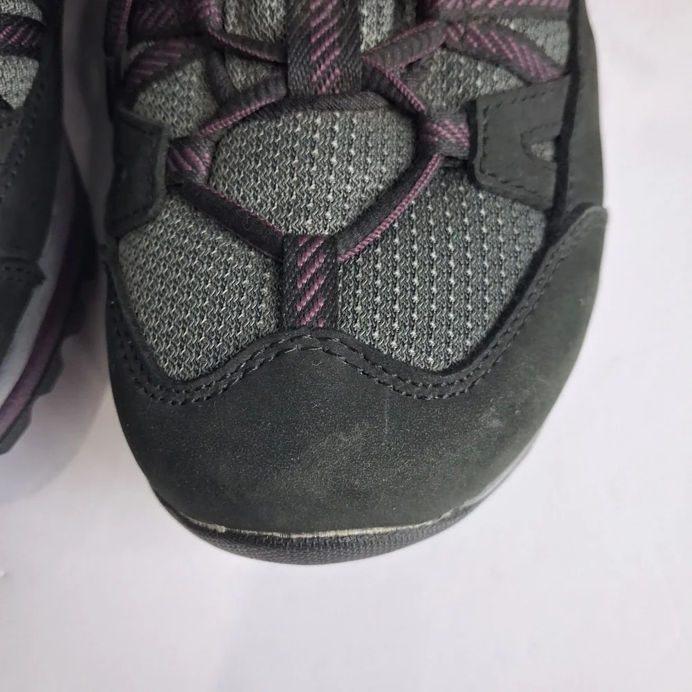 Merrell Women's Black and Purple Athletic Hiking Shoes